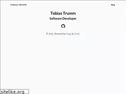 Sites similar to tobiastrumm.de