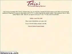 Sites similar to tobins.com