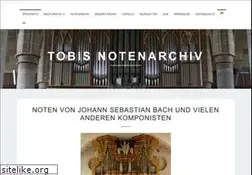 Sites similar to tobis-notenarchiv.de