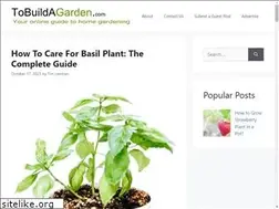 Sites similar to tobuildagarden.com