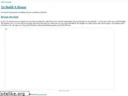 Sites similar to tobuildahouse.com