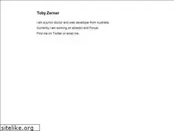 Sites similar to tobyzerner.com