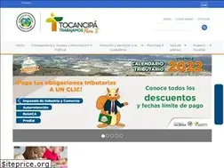 Sites similar to tocancipa-cundinamarca.gov.co