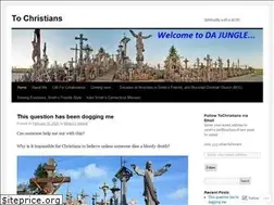 Sites similar to tochristians.wordpress.com