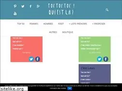 Sites similar to toctocquiestla.fr