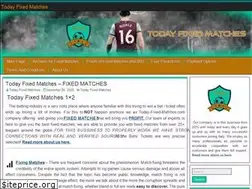 Sites similar to today-fixed-matches.com