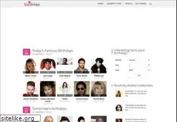 Sites similar to todaybirthdays.com