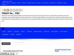 Sites similar to todayforyou.org