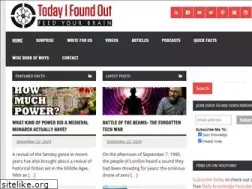 Sites similar to todayifoundout.com