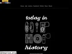 Sites similar to todayinhiphophistory.com