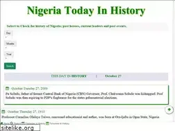 Sites similar to todayinhistory.com.ng