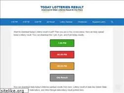 Sites similar to todaylotteriesresult.com
