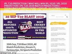 Sites similar to todaymatchprediction.in