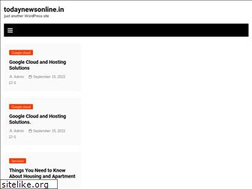 Sites similar to todaynewsonline.in