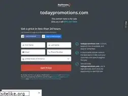 Sites similar to todaypromotions.com