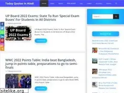Sites similar to todayquotesinhindi.com