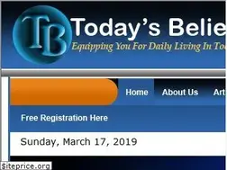 Sites similar to todaysbeliever.org