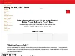 Sites similar to todayscouponscodes.com