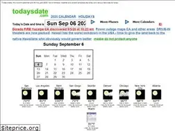 Sites similar to todaysdate.com