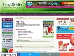 Sites similar to todaysdietitian.com