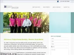 Sites similar to todaysfamilydentistrysd.com