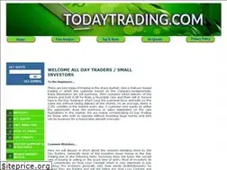Sites similar to todaytrading.com