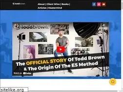 Sites similar to toddbrown.me