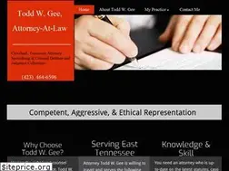 Sites similar to toddgeelaw.com