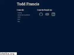 Sites similar to toddish.co.uk