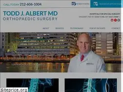 Sites similar to toddjalbertmd.com
