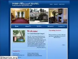 Sites similar to toddmemorialchapel.com