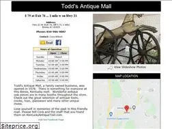 Sites similar to toddsantiquemallky.com