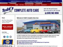Sites similar to toddscompleteauto.com