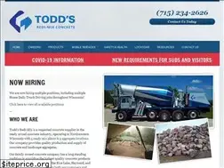 Sites similar to toddsredimix.com