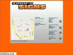Sites similar to toddssigns.com