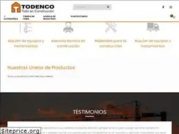 Sites similar to todenco.com