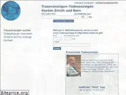 Sites similar to todesanzeigen-umkreis.ch