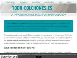 Sites similar to todo-colchones.es
