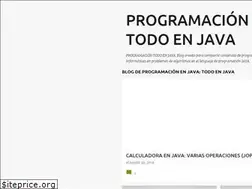 Sites similar to todo-en-java.blogspot.com