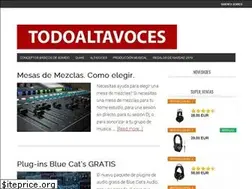 Sites similar to todoaltavoces.net