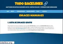 Sites similar to todobacklinks.net