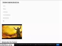 Sites similar to todobiografias.net