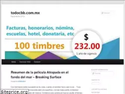Sites similar to todocbb.com.mx