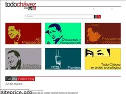 Sites similar to todochavezenlaweb.gob.ve