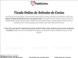 Sites similar to todococina.net