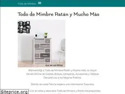 Sites similar to tododemimbre.com