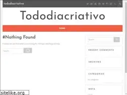 Sites similar to tododiacriativo.com