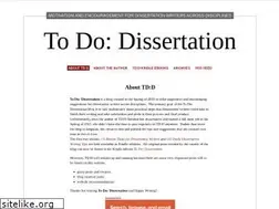 Sites similar to tododissertation.wordpress.com