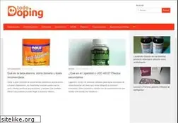 Sites similar to tododoping.com