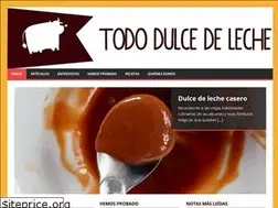 Sites similar to tododulcedeleche.com.ar